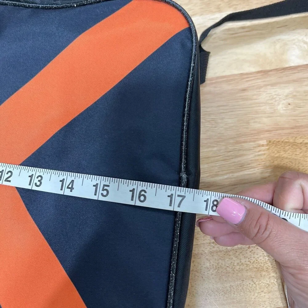 My Hero Academia Black and Orange 17in Backpack